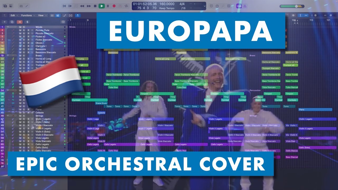 Joost Klein - Europapa 🇳🇱 | Epic Orchestral Cover