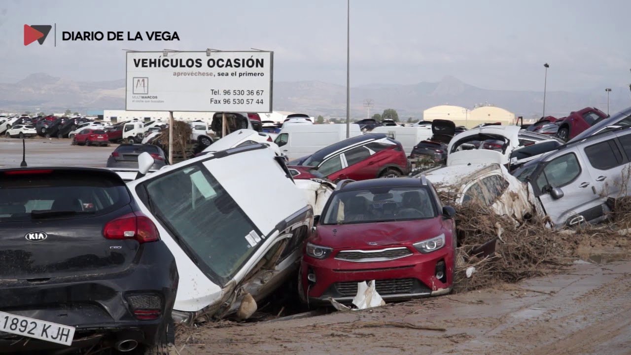 Vista N 340 a su paso por el poligono industrial de Orihuela 16 de septiembre