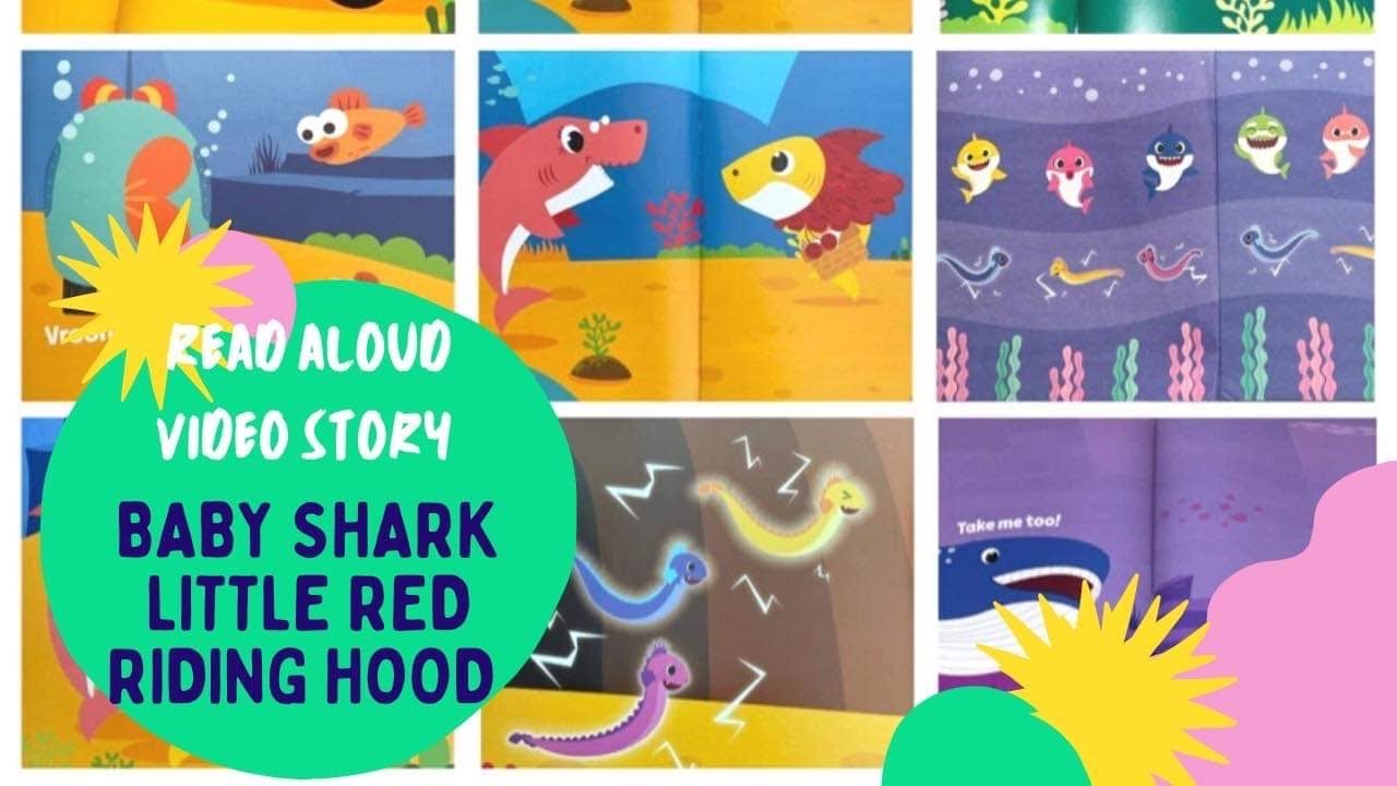 Read Aloud Books For Children | Baby Shark - Little Red Riding Hood