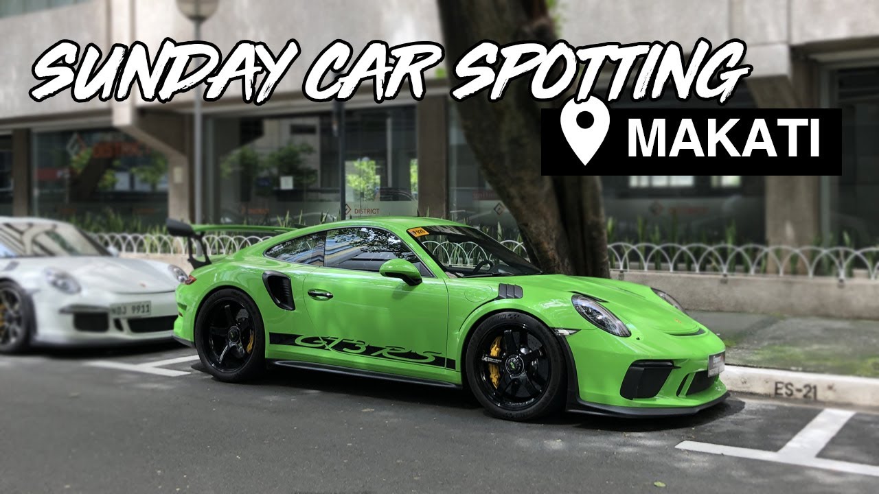SUNDAY COFFEE & CAR SPOTTING IN MAKATI