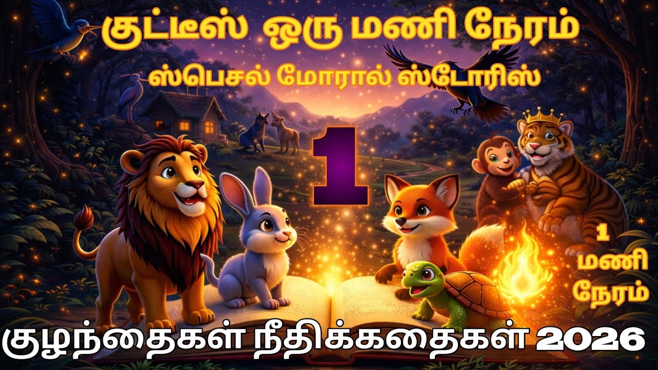 குழந்தைகள் நீதிக்கதைகள்|kids moral stories|Bedtime Kids Moral Stories in Tamil