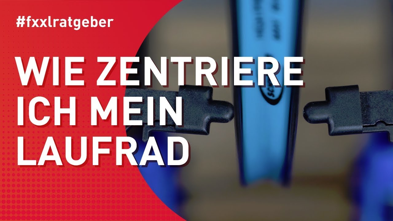 Laufrad richtig zentrieren