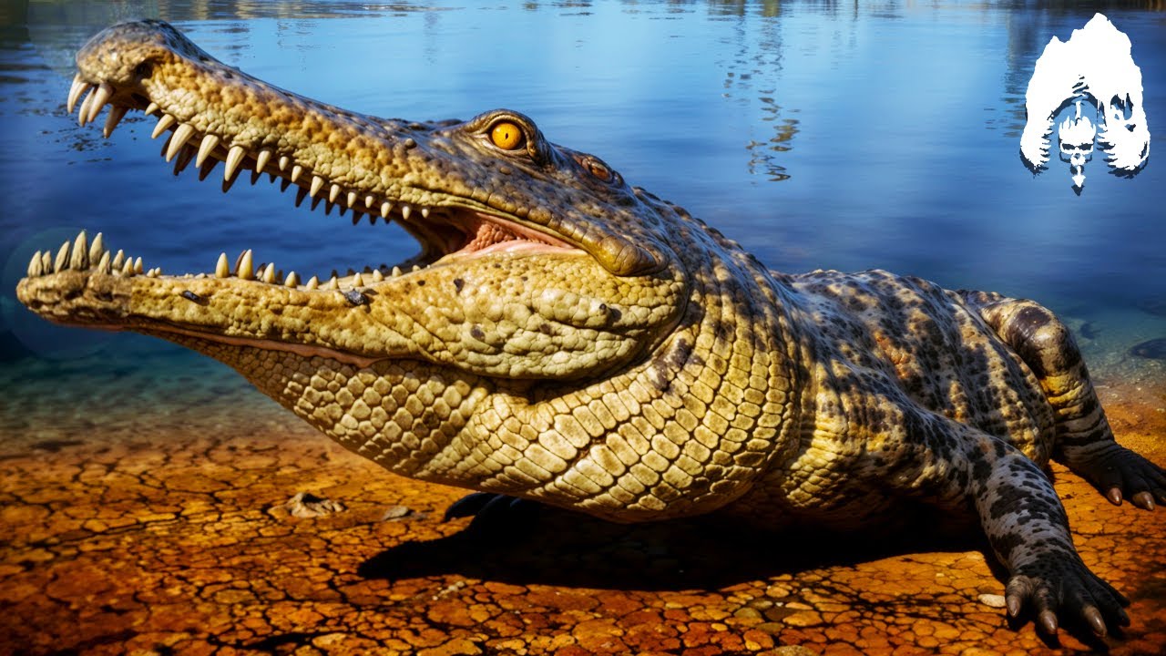 A Vida de um DEINOSUCHUS de ÁGUA SALGADA! De Filhote até Adulto! - The Isle