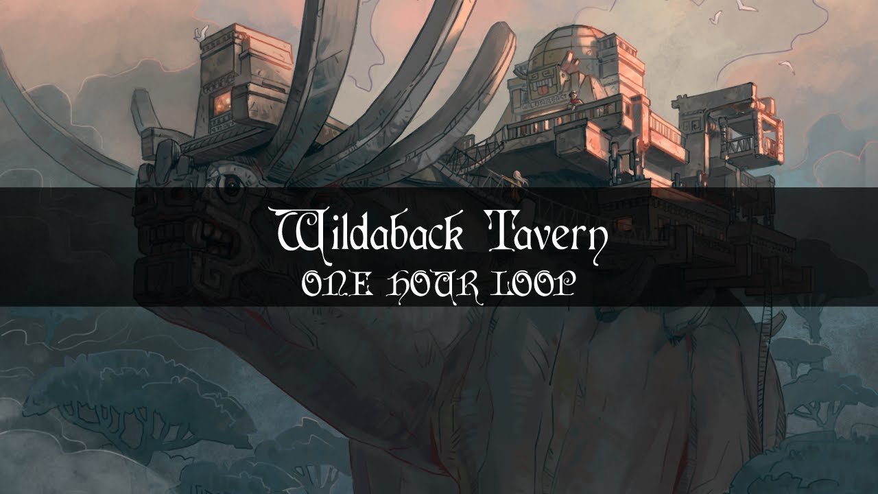 Wildaback Tavern - Epic Fantasy Tavern Music for DnD - 1 Hour Loop