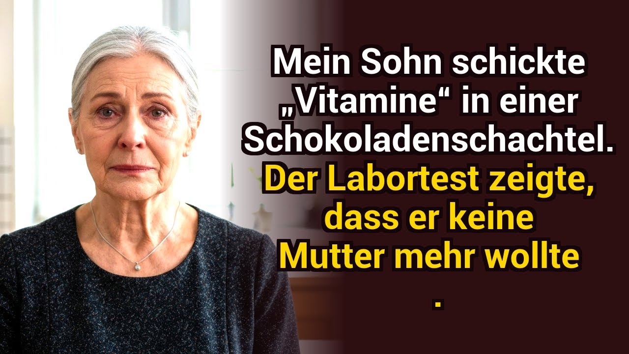 Mein Sohn schickte „Vitamine“ in einer Pralinenschachtel. Die Tests zeigten, dass er keine Mutter me