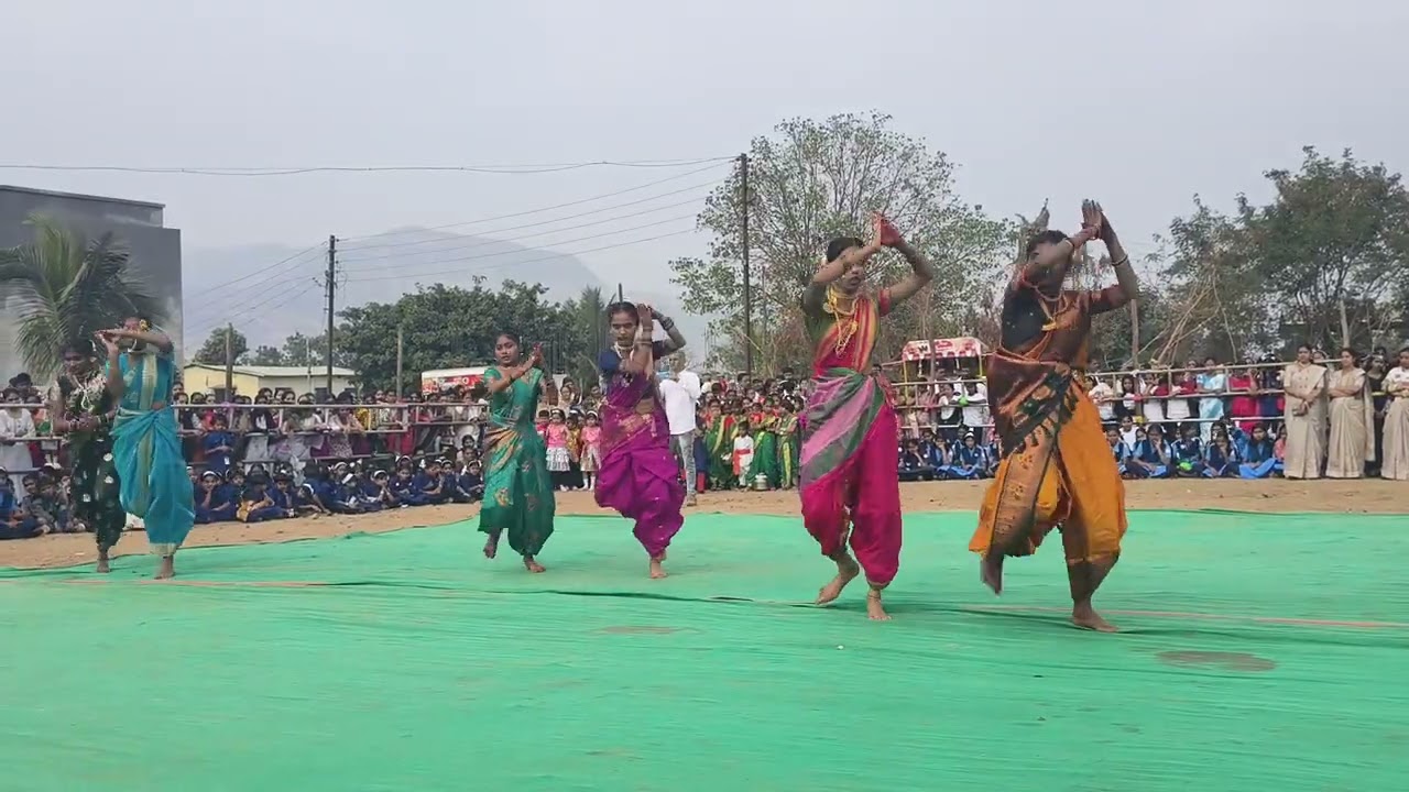 Koli geet#Ya Koli vadyachi shan aai tuze deul#jawali#indiandance 