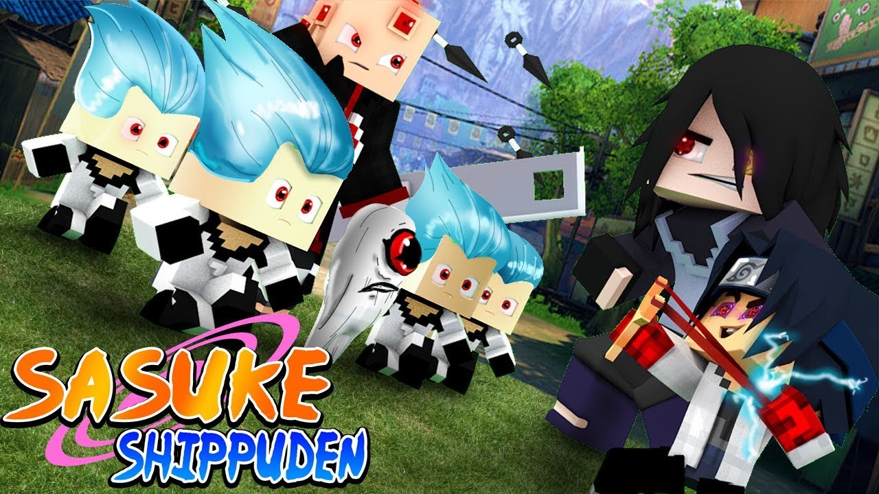 Minecraft Who's Your Family? - SASUKE UCHIHA vs SHIN UCHIHA 😱😱 (  ( Boruto Next Generation )  )
