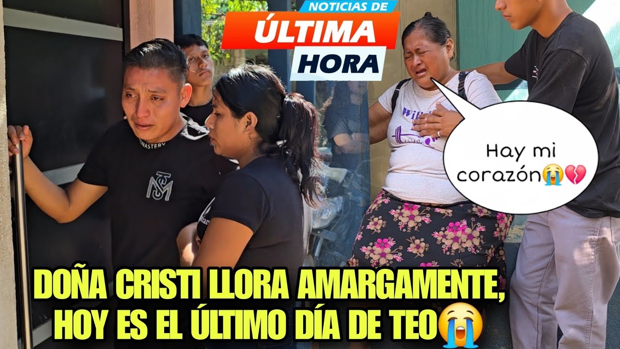 🚨Urgente Doña Cristi Cae Desmayada, No Quiere Que Se Salga Teo Del Canal, Sería Lo Peor Que Hiciera😭