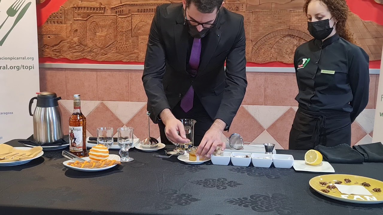 Receta de Grog de Escuela de Hostelería Topi para Festival Aragón Negro 2021