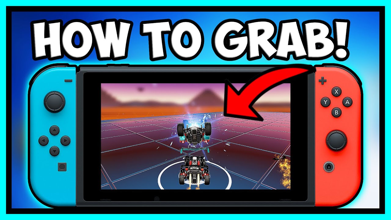 HOW TO GRAB IN ROCKET LEAGUE KNOCKOUT BASH, HOW TO ATTACK,  BLOCK ON NINTENDO SWITCH TIPS AND TRICKS