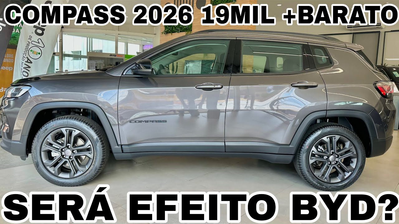 NOVÍSSIMO JEEP COMPASS LONGITUDE NIGHT EAGLE JÁ 2026 | CHEGOU COM MUDANÇAS CONFIRA!!