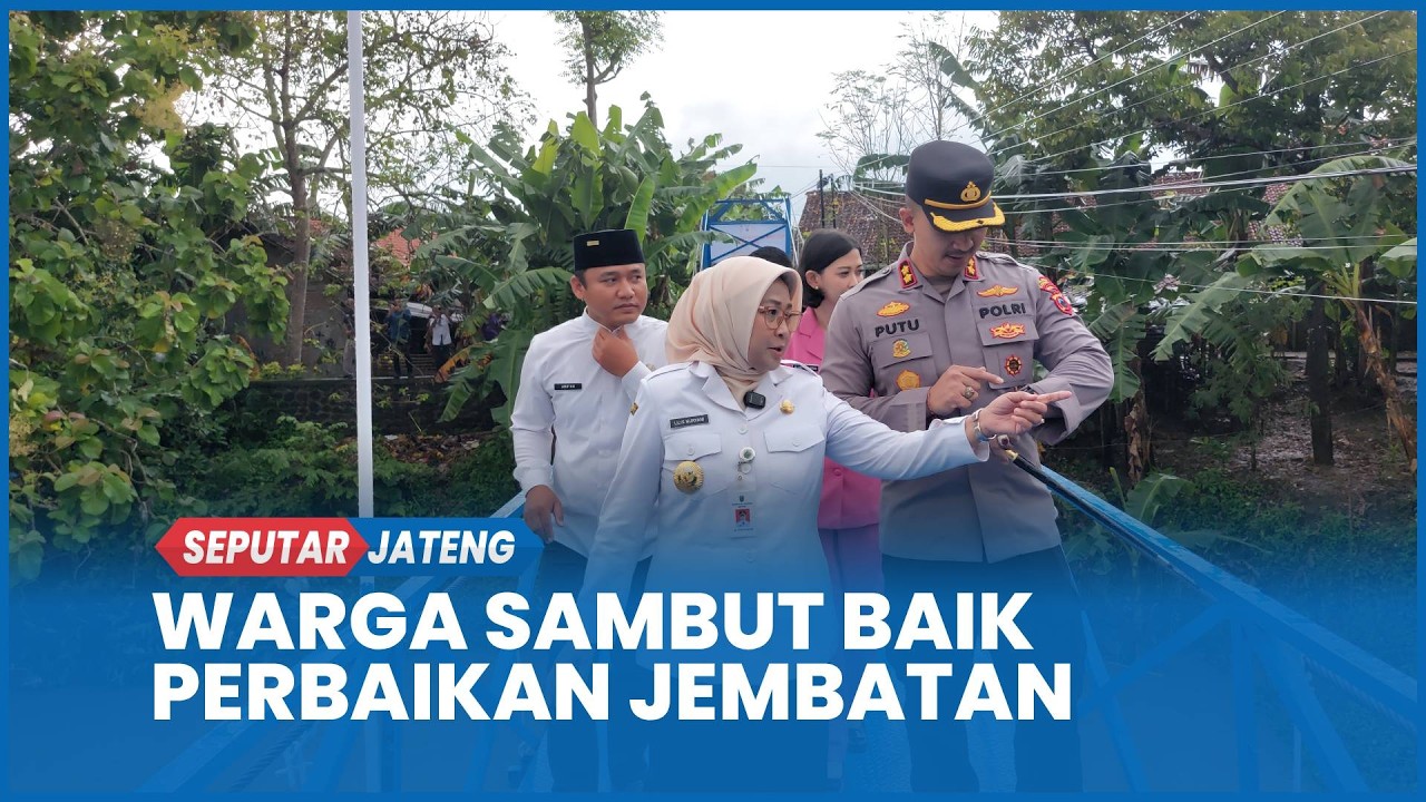 Perbaikan Jembatan Bandung Kebumen Disambut Baik Warga