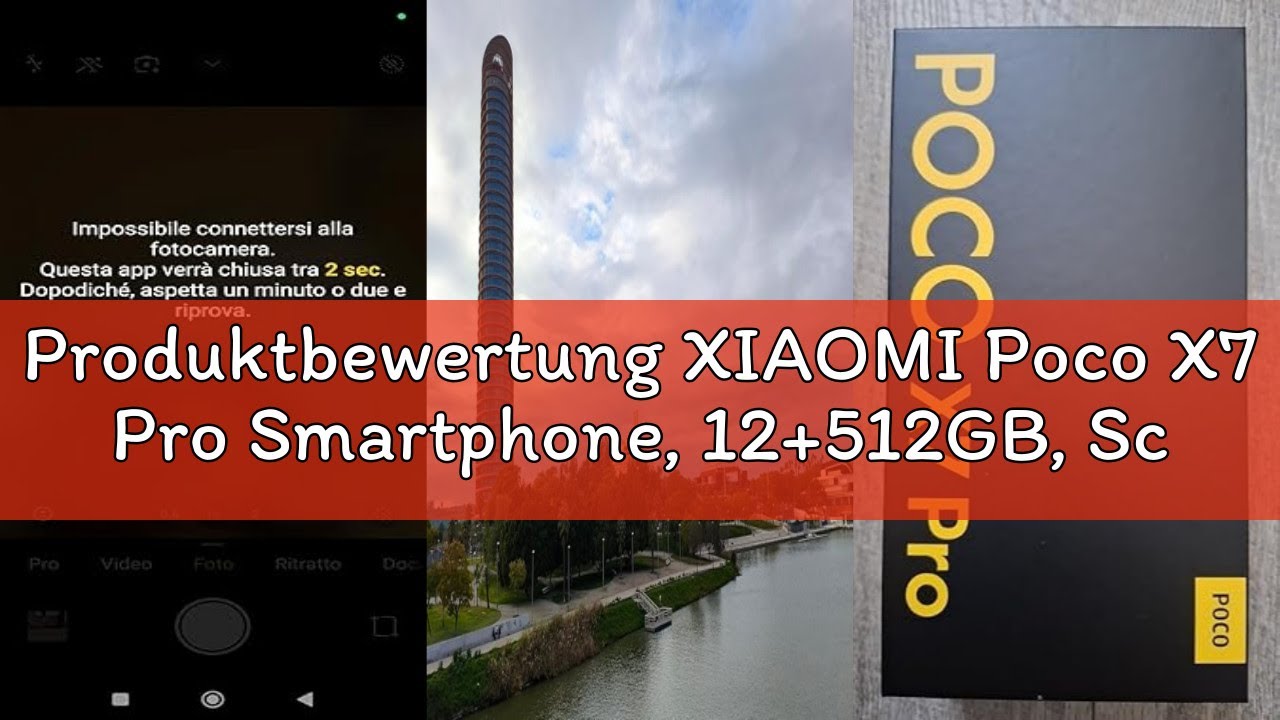 Produktbewertung XIAOMI Poco X7 Pro Smartphone, 12+512GB, Schwarz, 50MP Hauptkamera mit OIS, 6000mAh