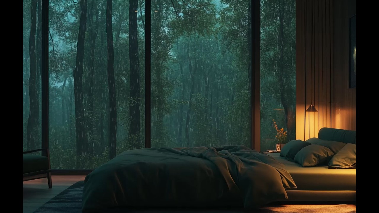 Relaxing Rain Sounds for Sleep and Focus – 8 Hour Loop, No Ads