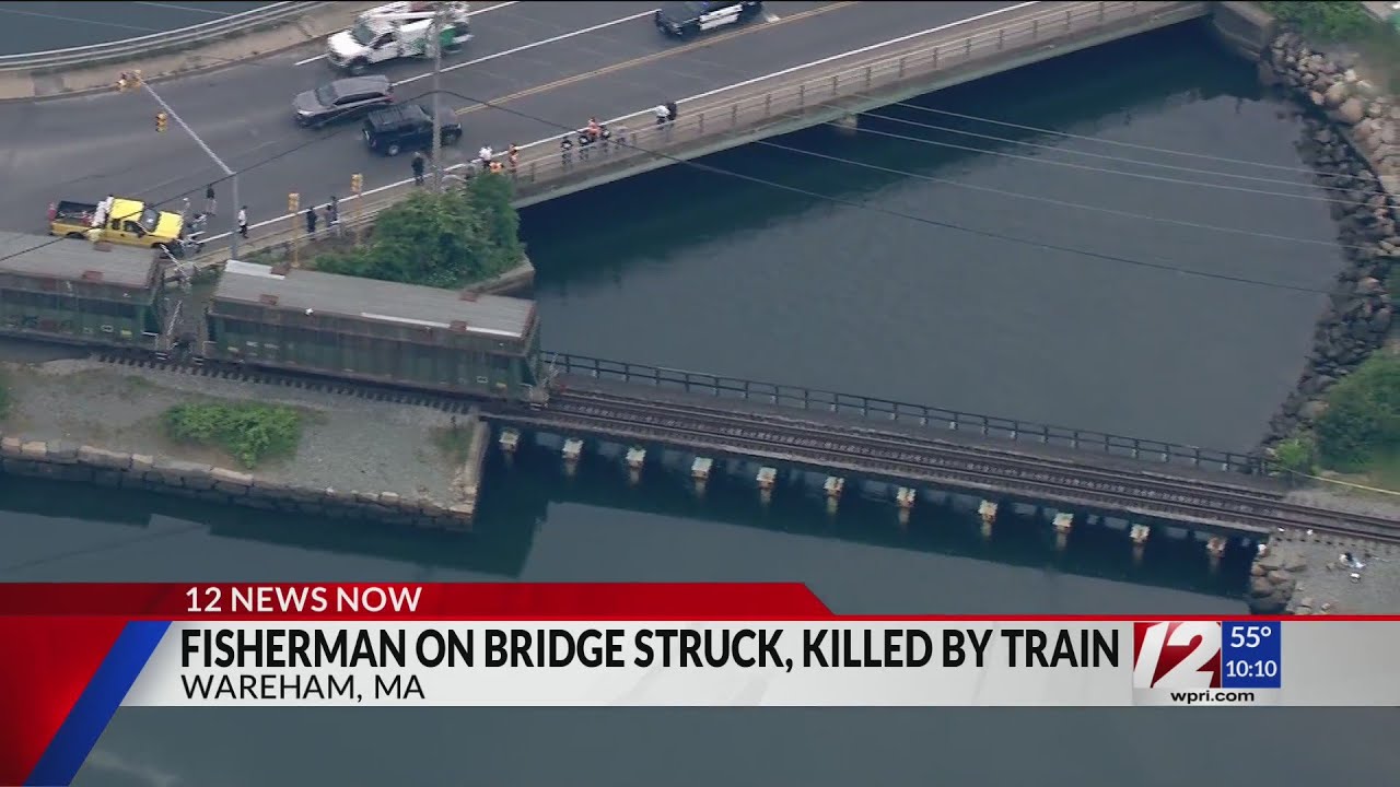 Fisherman hit, killed by train in Wareham