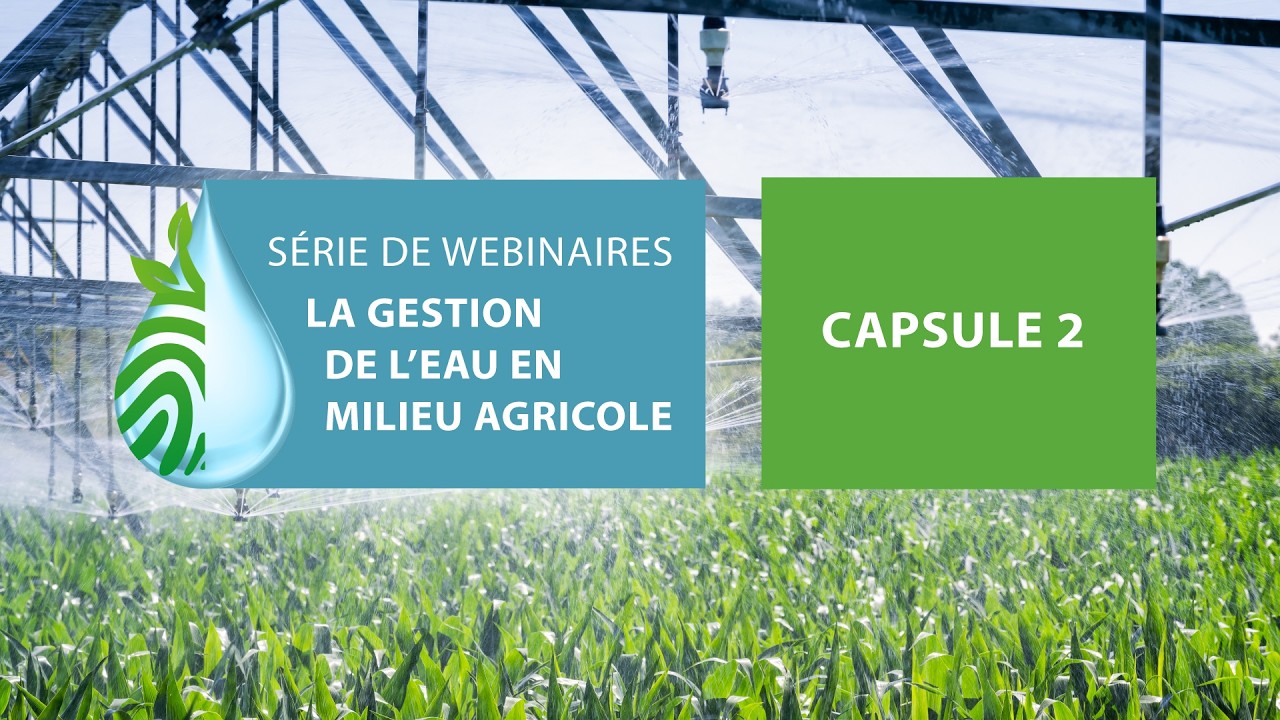 Le règlement sur le prélèvement des eaux et leur protection : pour qui, pourquoi et comment?