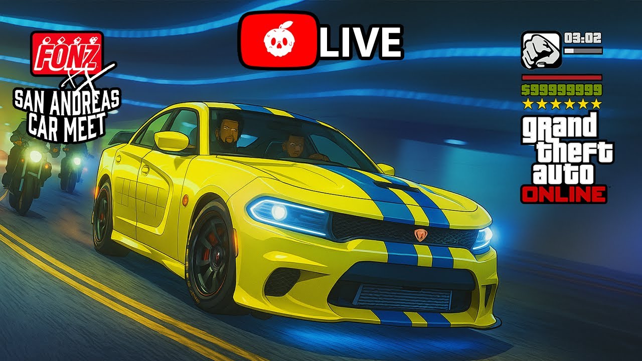 FonzXX Car Meet | GTA 5 Online 🔴LIVE (PS5) | Street Racing RP