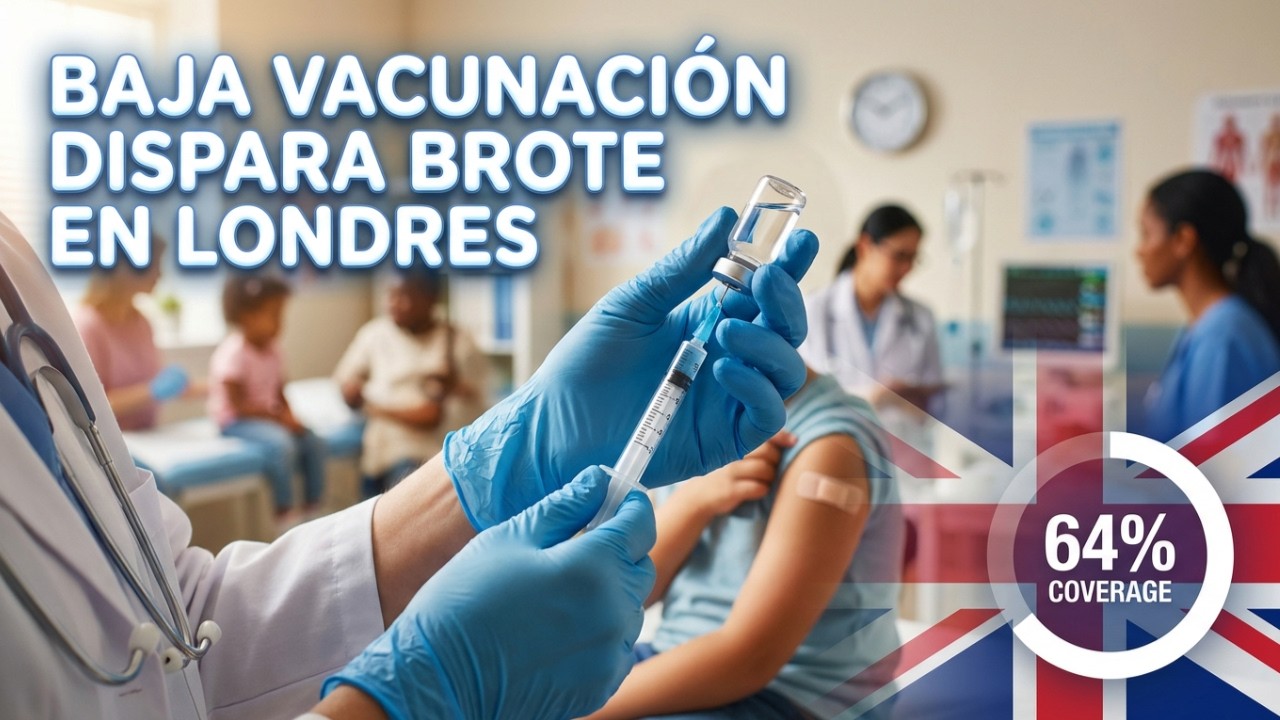 Alerta de sarampión en escuelas de Londres
