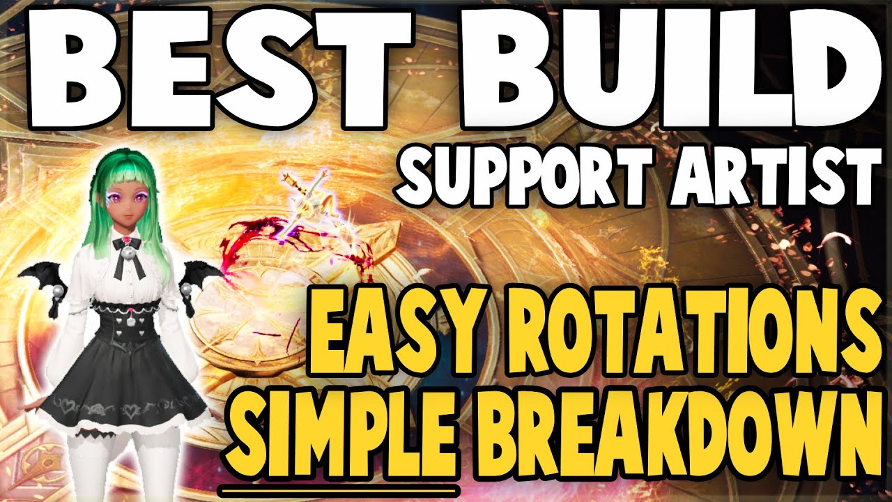 The ONLY Build You Need For Artist | Best Support in Lost Ark | Easy Breakdown of Skills | How To