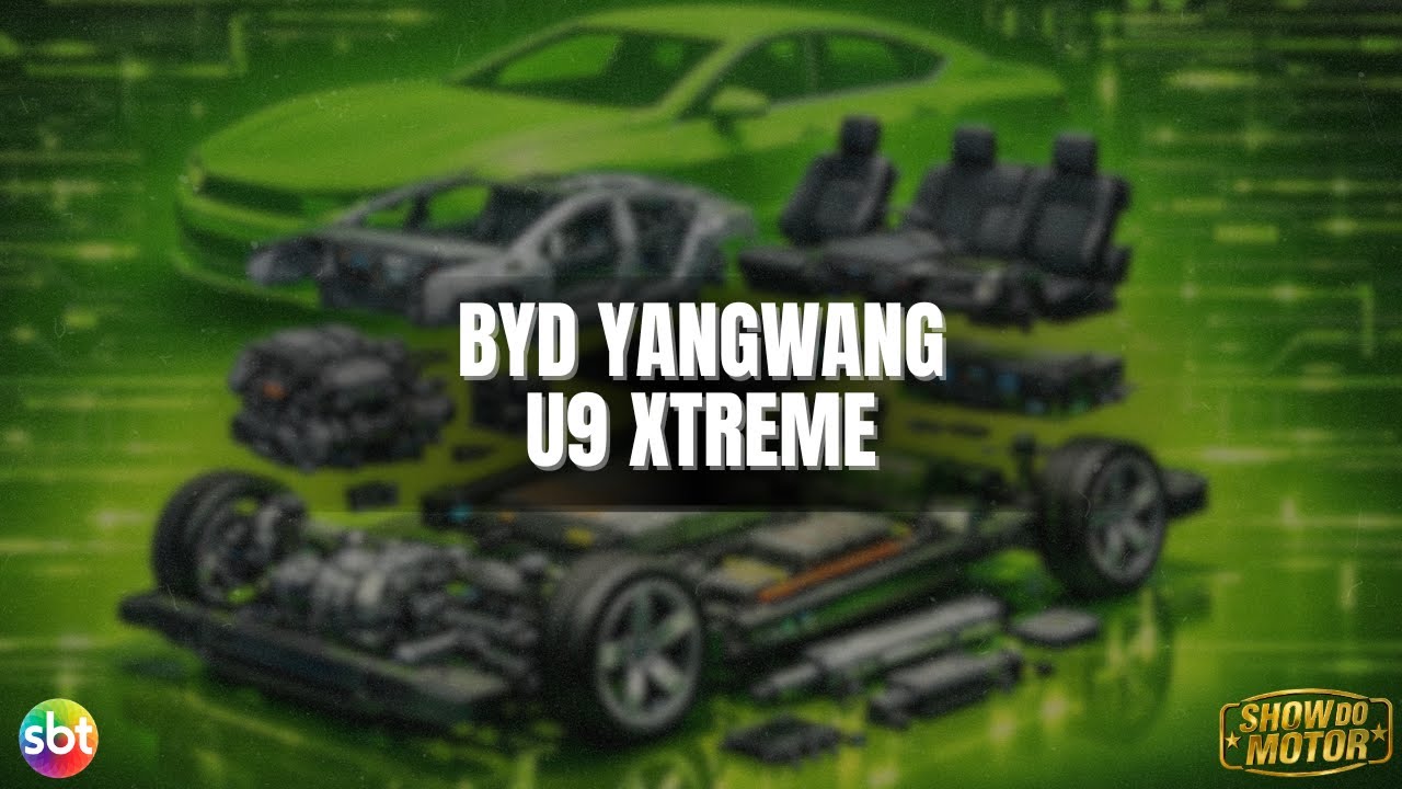 BYD Yangwang U9 Xtreme no Salão do Automóvel | Show do Motor