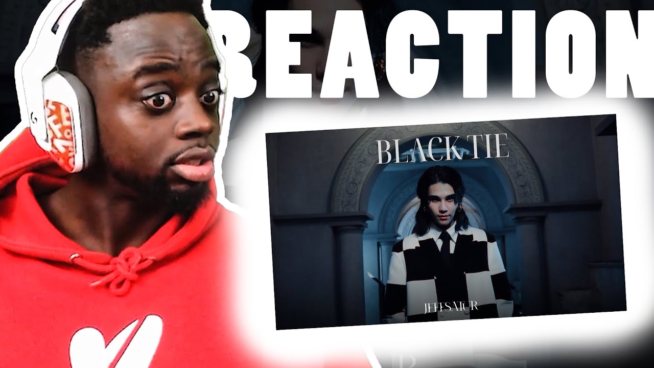 Jeff Satur - Black Tie【Official Music Video】| REACTION