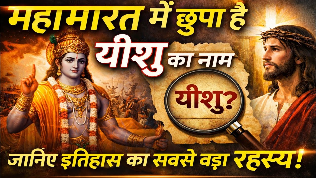 यीशु का नाम | जानिए इतिहास का सबसे बड़ा रहस्य | महाभारत का रहस्य | #god #bible #yeshugyan #jesus