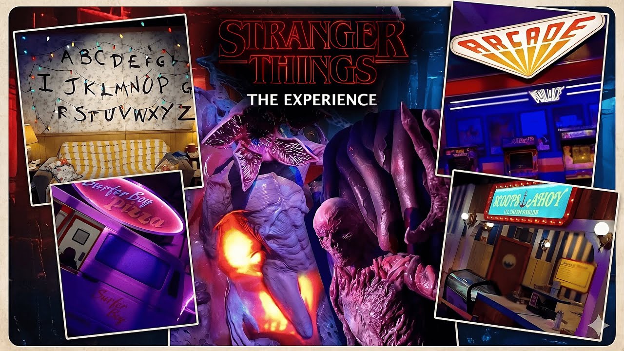 ¡Vecna no te atrapará! ⚡️ Stranger Things: The Experience te hace héroe de Hawkins