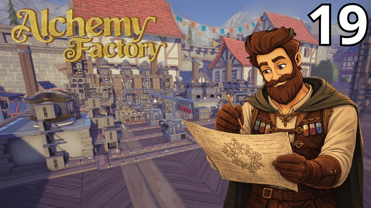 INIZIAMO LA COSTRUZIONE DEL MEGA IMPIANTO PER LA PANACEA - [ALCHEMY FACTORY ep.19]