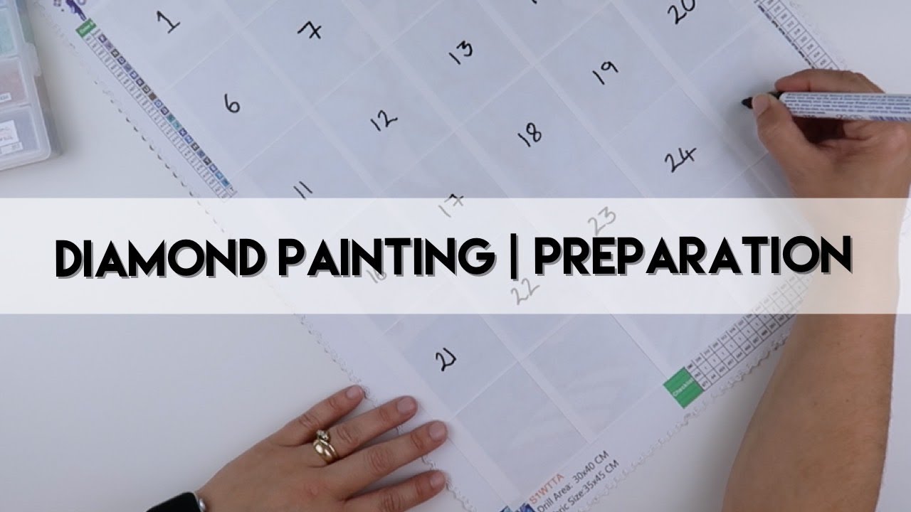 Diamond Painting - Preparation | June Waffle