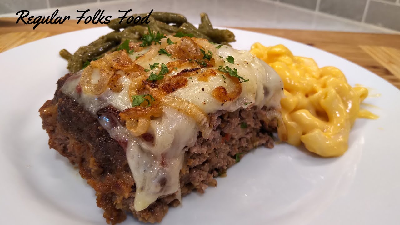 French Onion Style Meatloaf
