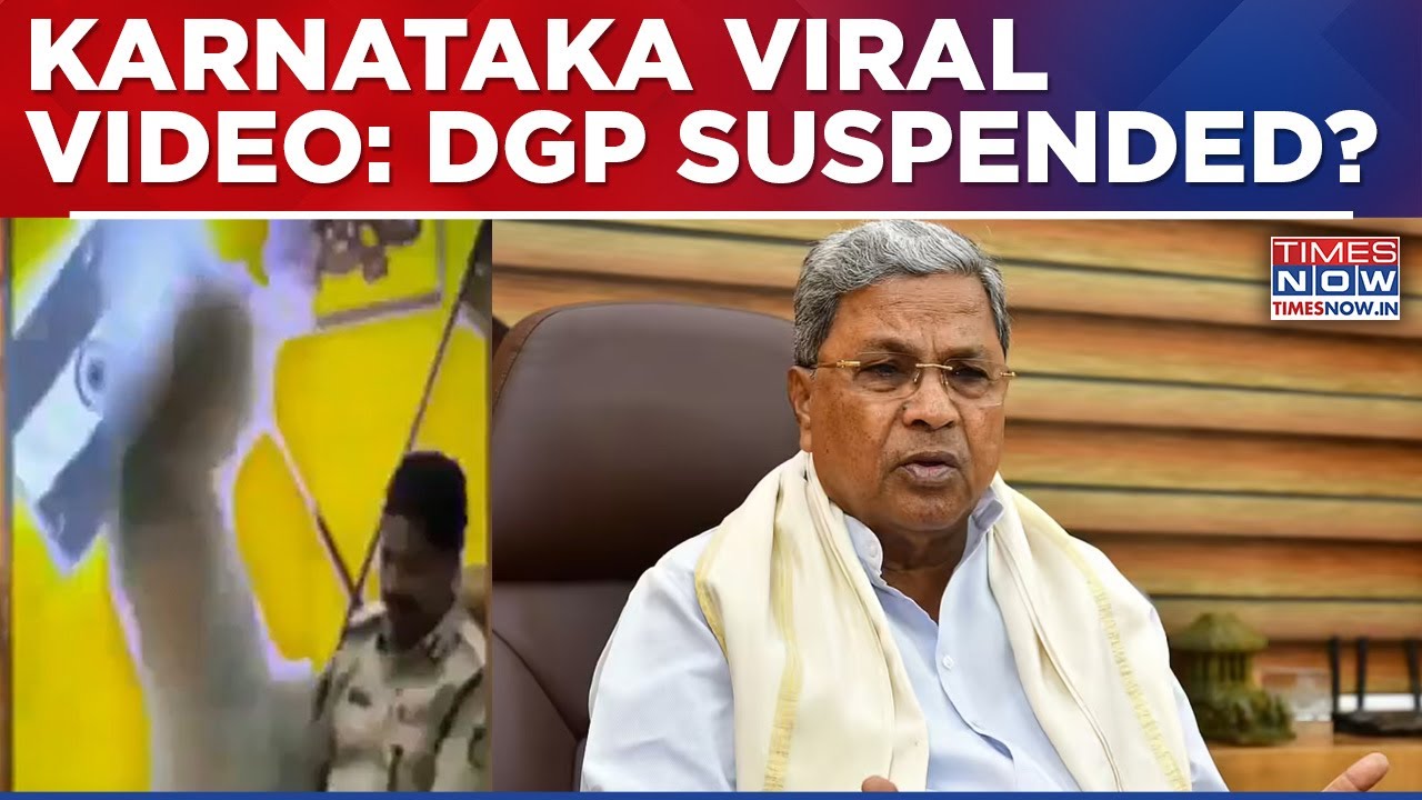 Karnataka DGP Viral Video: Action Taken Against Top Cop Ramachandra Rao? Siddaramaiah Says...