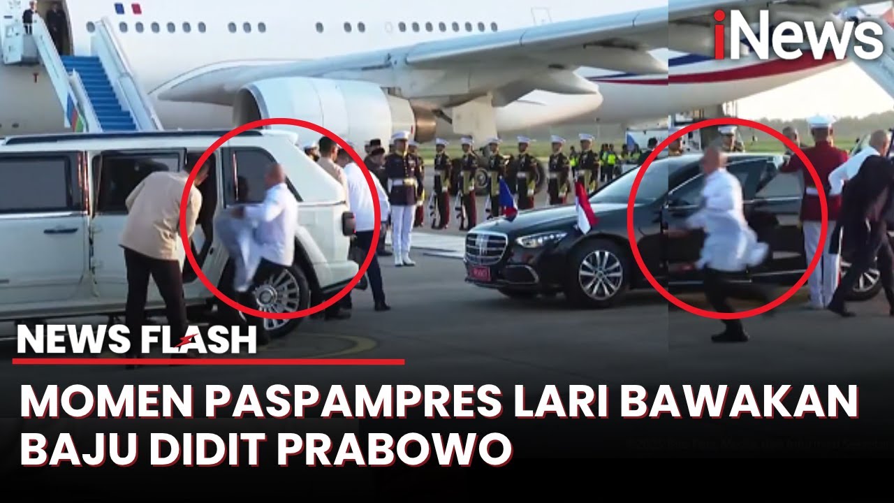 Heboh! Didit Prabowo Dicegat Paspampres Gegara 'Nyaris' Antar Macron Tanpa Kemeja | News Flash
