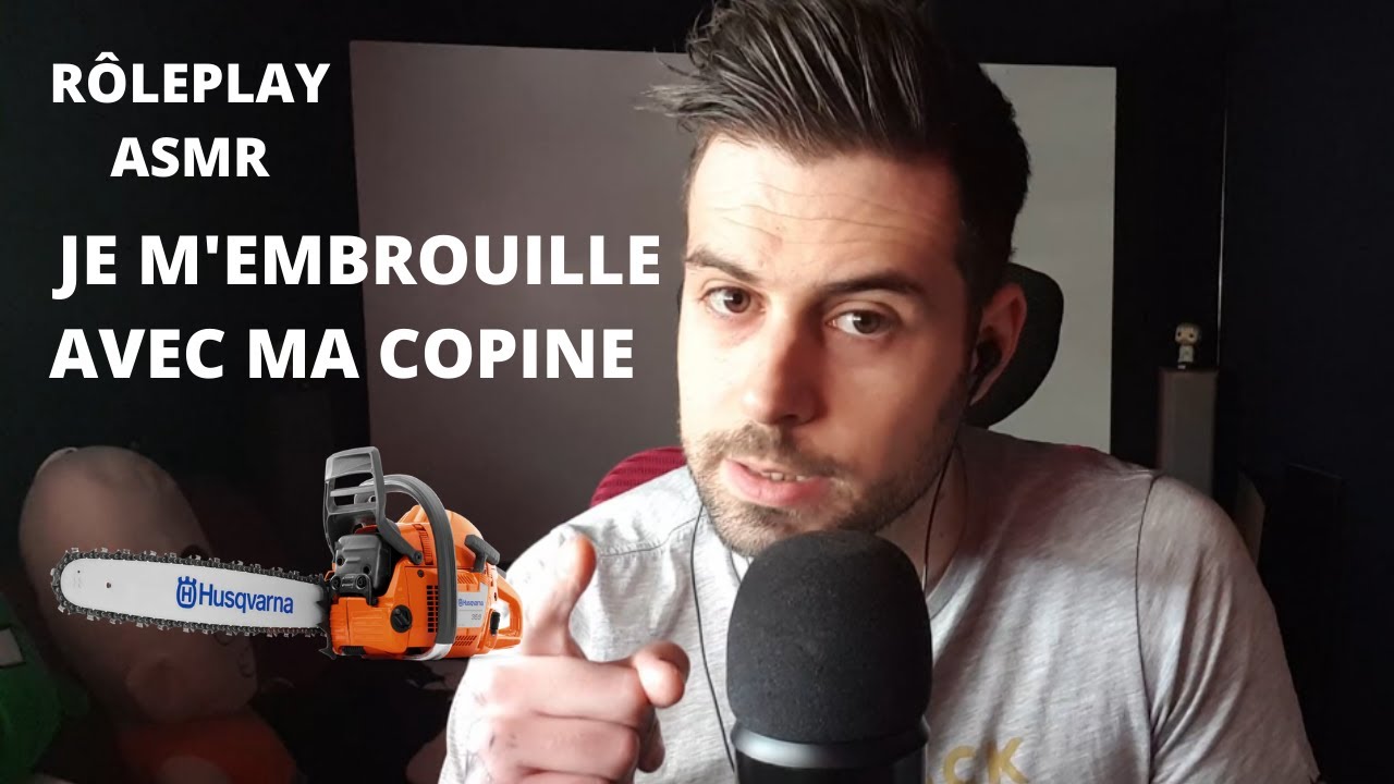ASMR FRANÇAIS - ROLEPLAY [version bruits de tronçonneuse] - JEAN-CONAN ASMR
