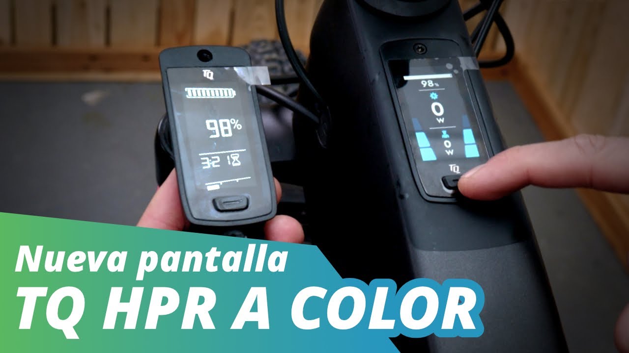 Tu E-Bike NO volverá a ser la misma: Actualiza a la pantalla TQ HPR a color | EBIKE24 en español