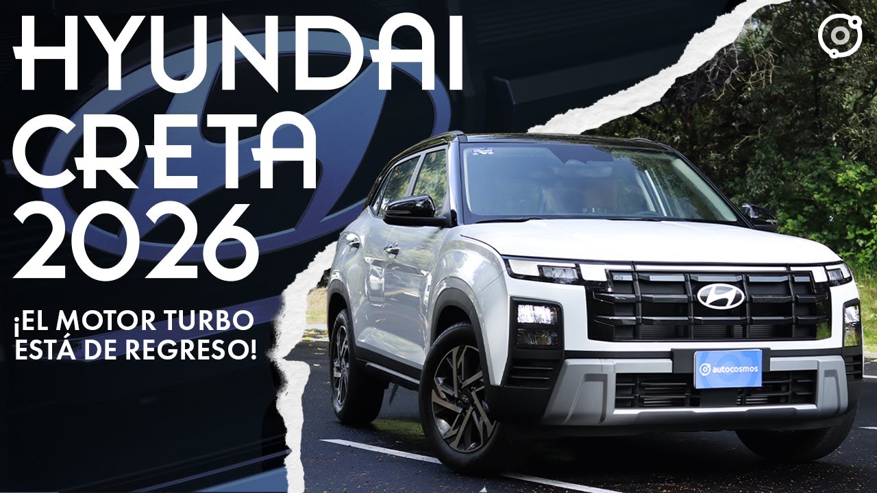 Hyundai Creta 2026 - ¡El motor turbo está de regreso! | Autocosmos
