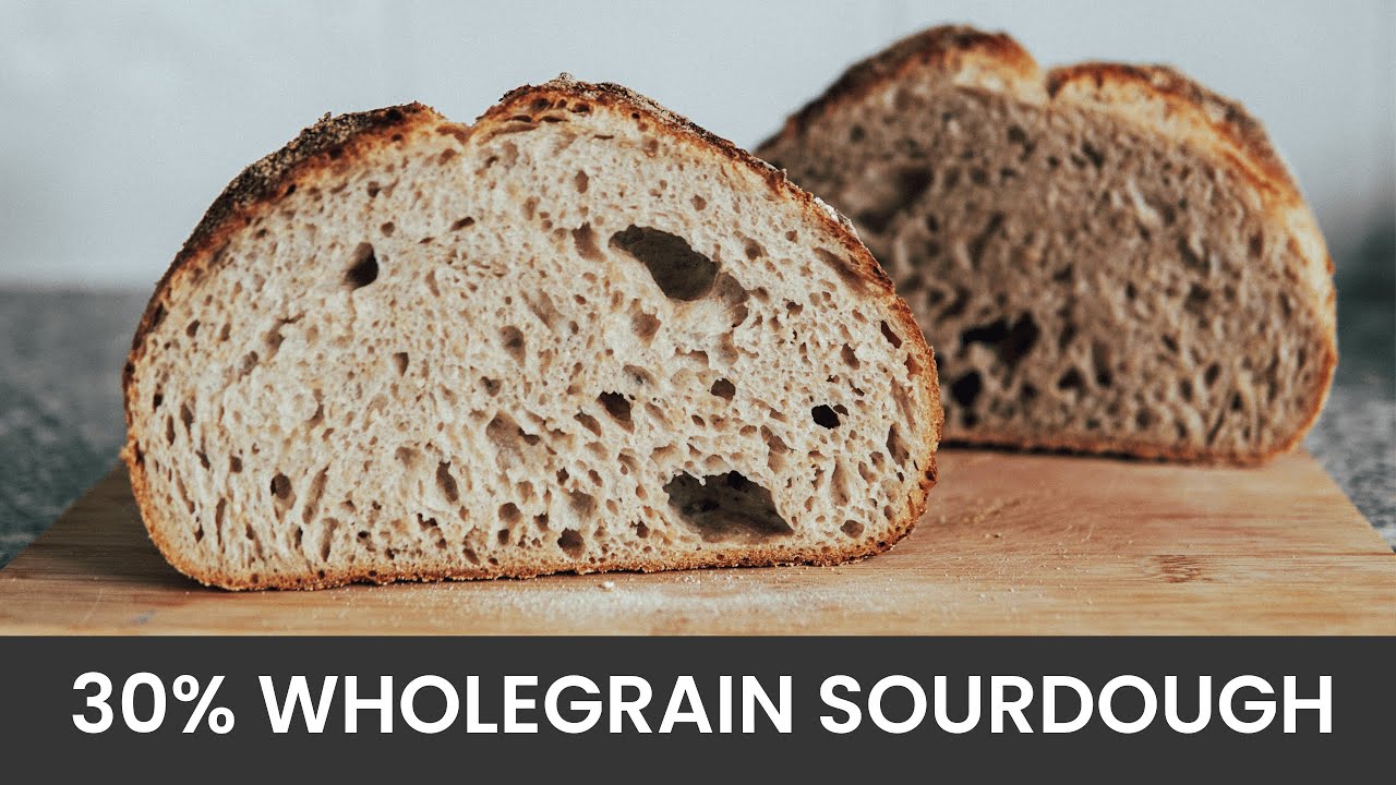 Make Beautiful Wholegrain Sourdough | Delicious Healthy Bread