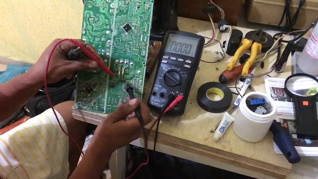 aprenda a testar módulo IPM da placa inverter