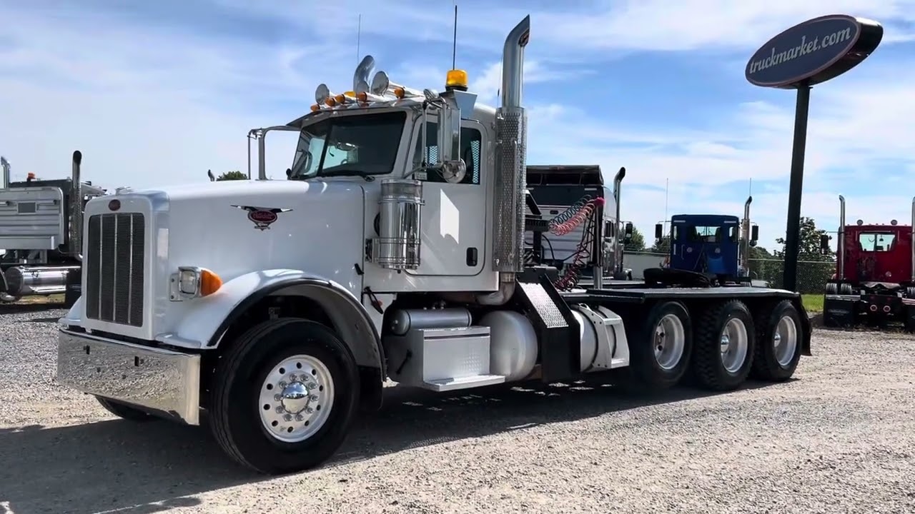 2013 Pete Triaxle Hydraulic Winch