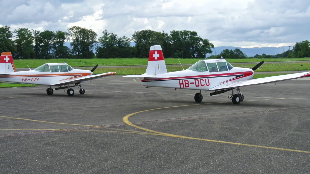 Formationsflug nach Lausanne