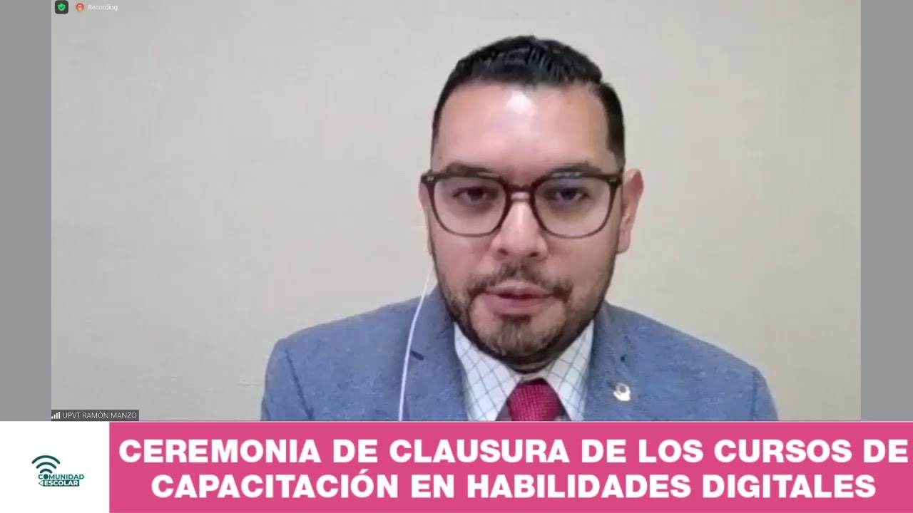 Cierre de los cursos de capacitación en habilidades digitales a docentes de EMS