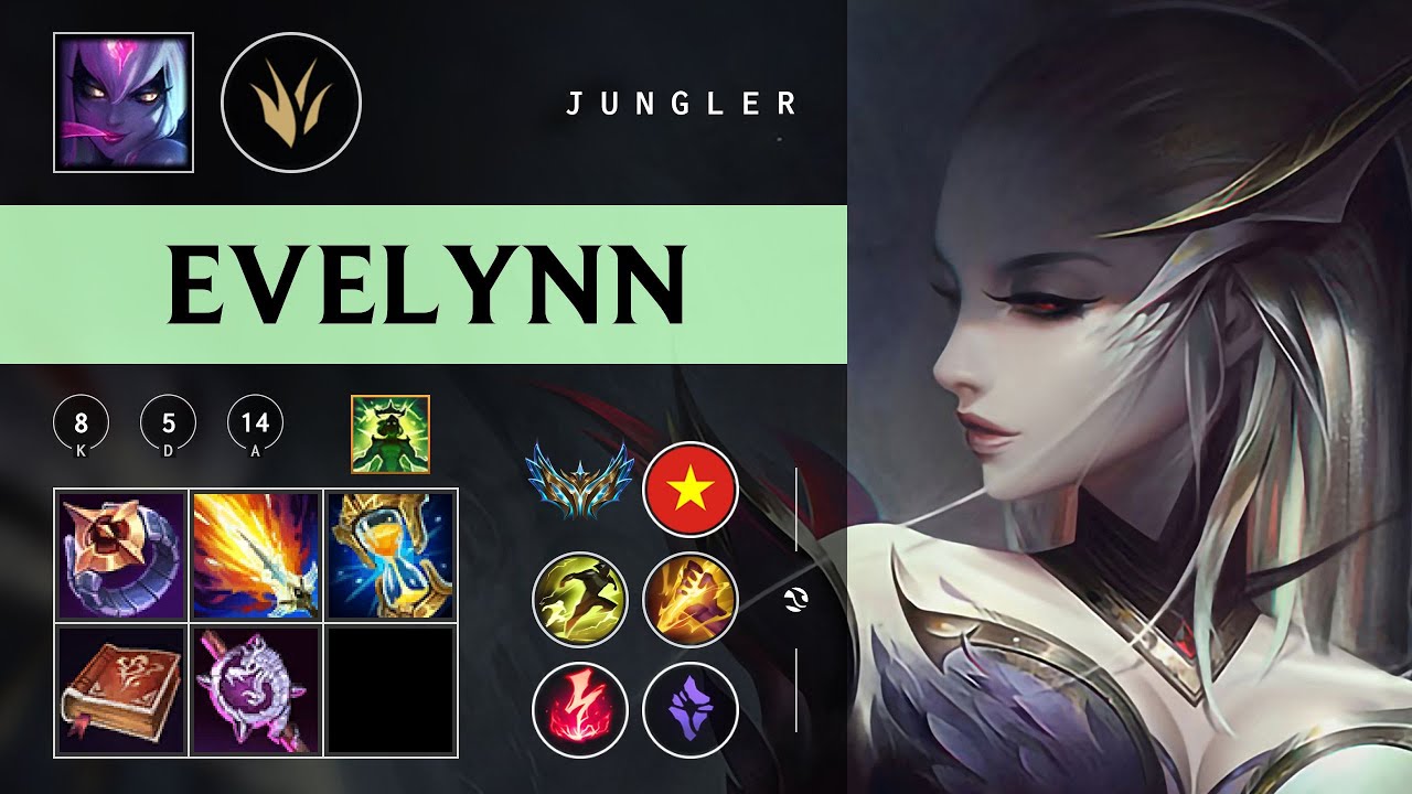 Evelynn Jungle vs Lee Sin - VN Challenger Patch 26.02