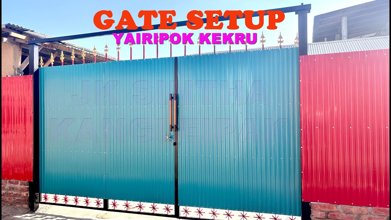 GATE SETUP AT YAIRIPOK KEKRU || 2026 || MANIPUR