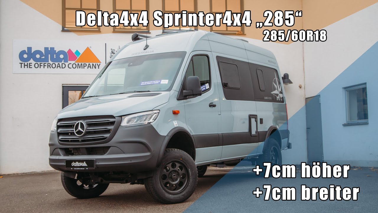 Sprinter 907, +7cm breiter und +7cm höher! Sprinter von Delta4x4