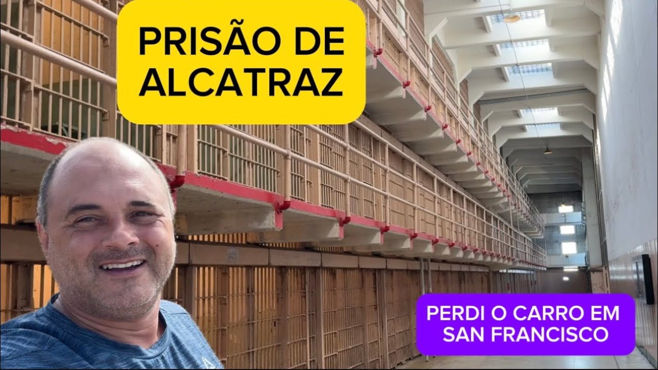 VISITA A FAMOSA PRISÃO DE ALCATRAZ, ESTADOS UNIDOS.