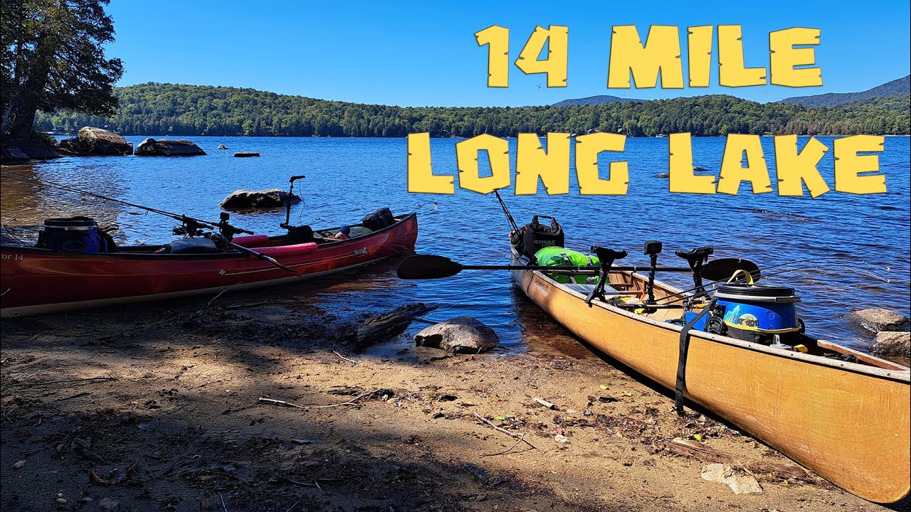 5-Days Fall Canoe Camping In The Adirondacks - Long Lake Pike And Bass Fishing!