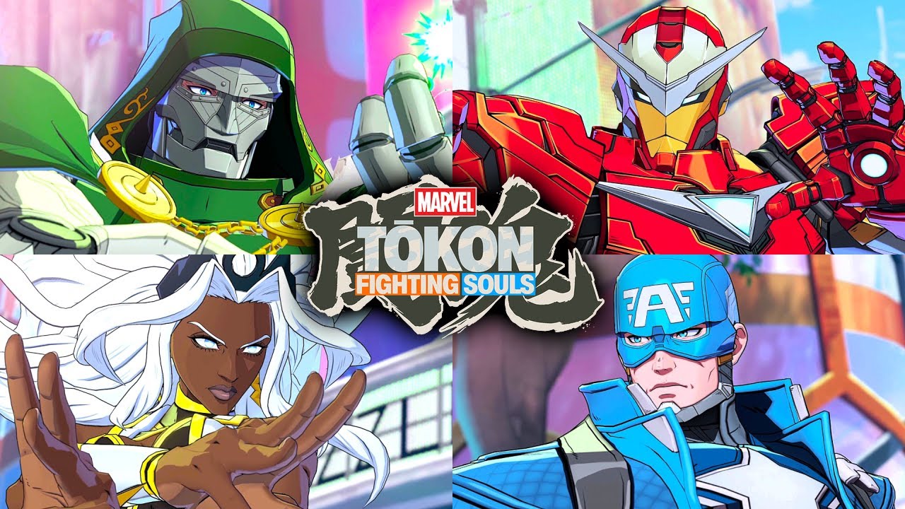 Marvel Tokon Fighting Souls Beta - All Intros & Victory Poses (4K 60FPS)