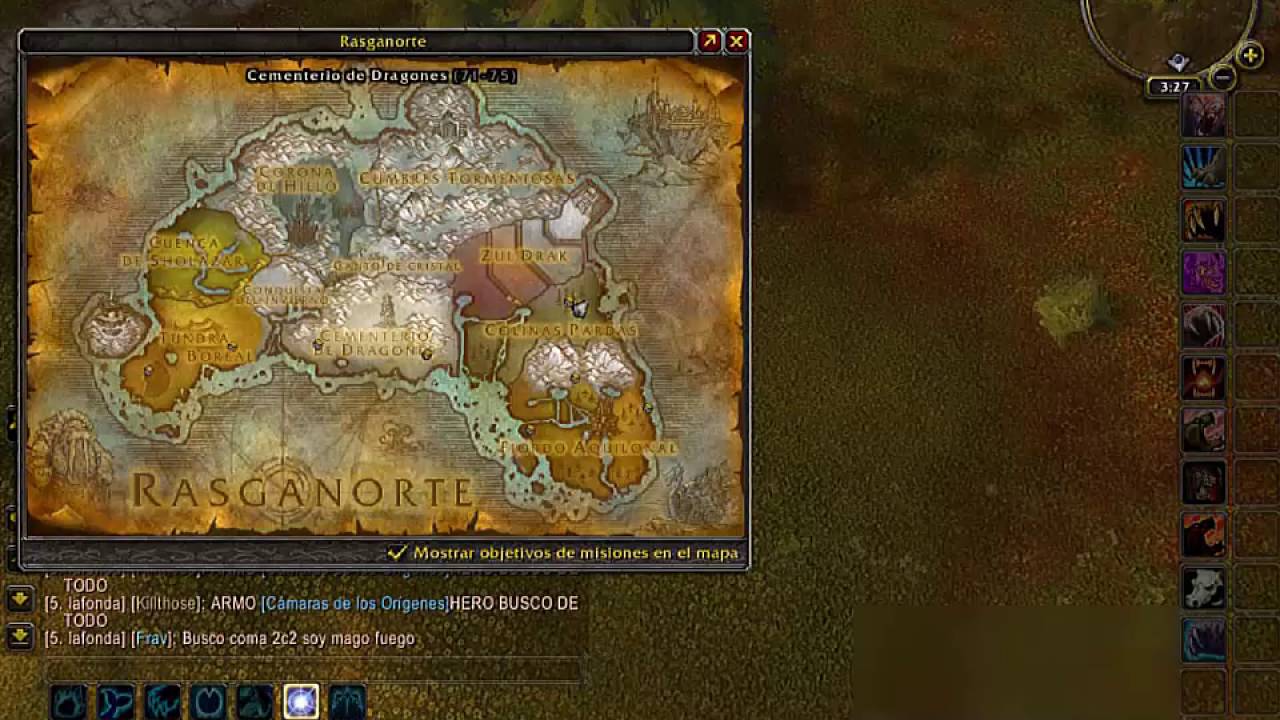 Bugs de Leveo 1-60 y 68-80 en Wow Colombia (GUIA)