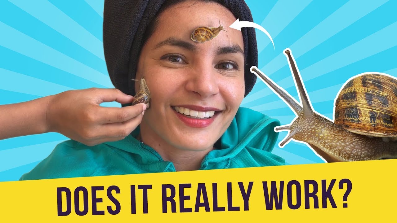 Does snail slime in skincare really work??