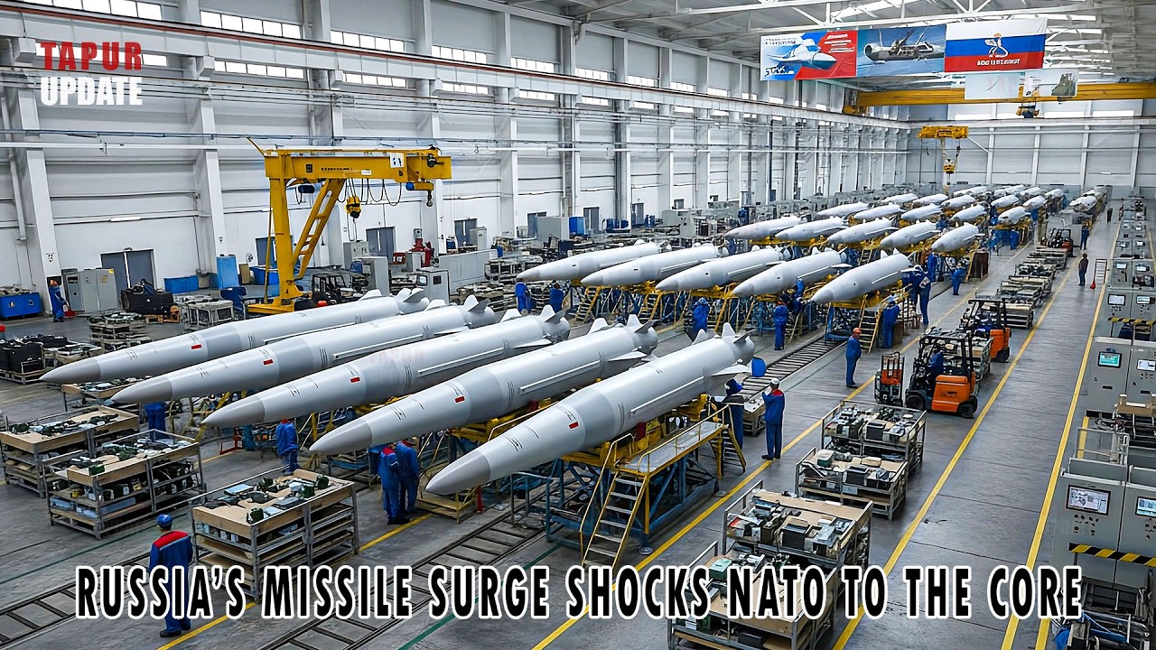Russia&rsquo;s Surge in Missile Production Deepens NATO Anxiety