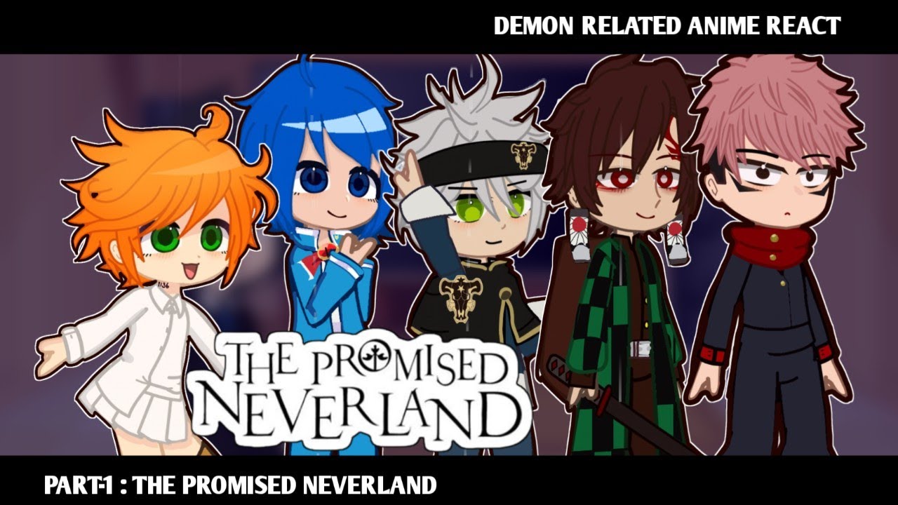 demon related anime react to each other ||1/5|| the promised neverland